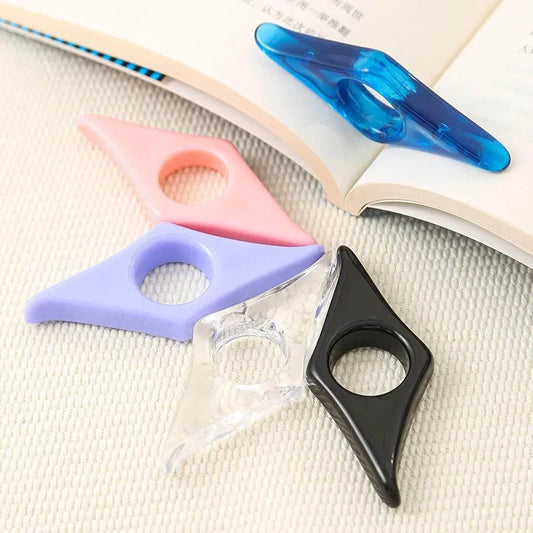 Acrylic Bookmark Thumb Book Holder