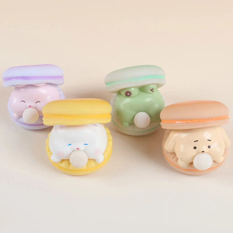 Macaron Bubble Squishy Toy