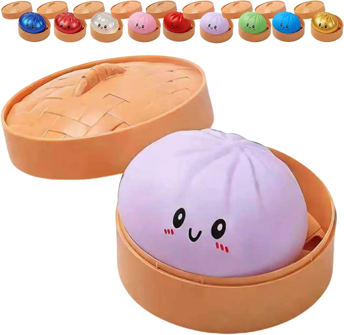Glitter Dumpling Squishy