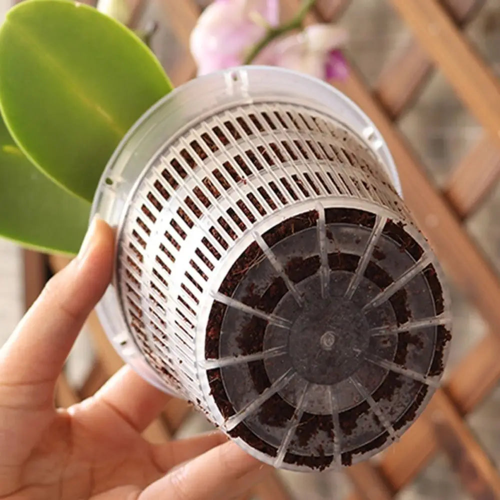 Mesh pot for plants