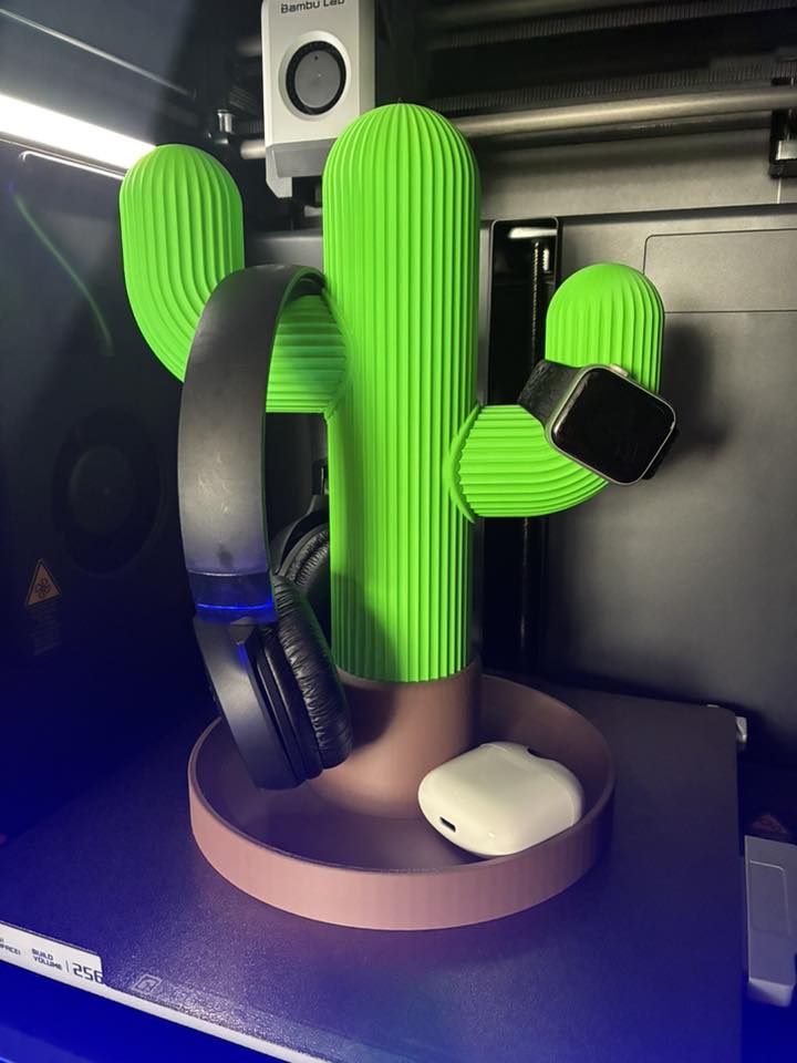 Cactus Headphone Holder