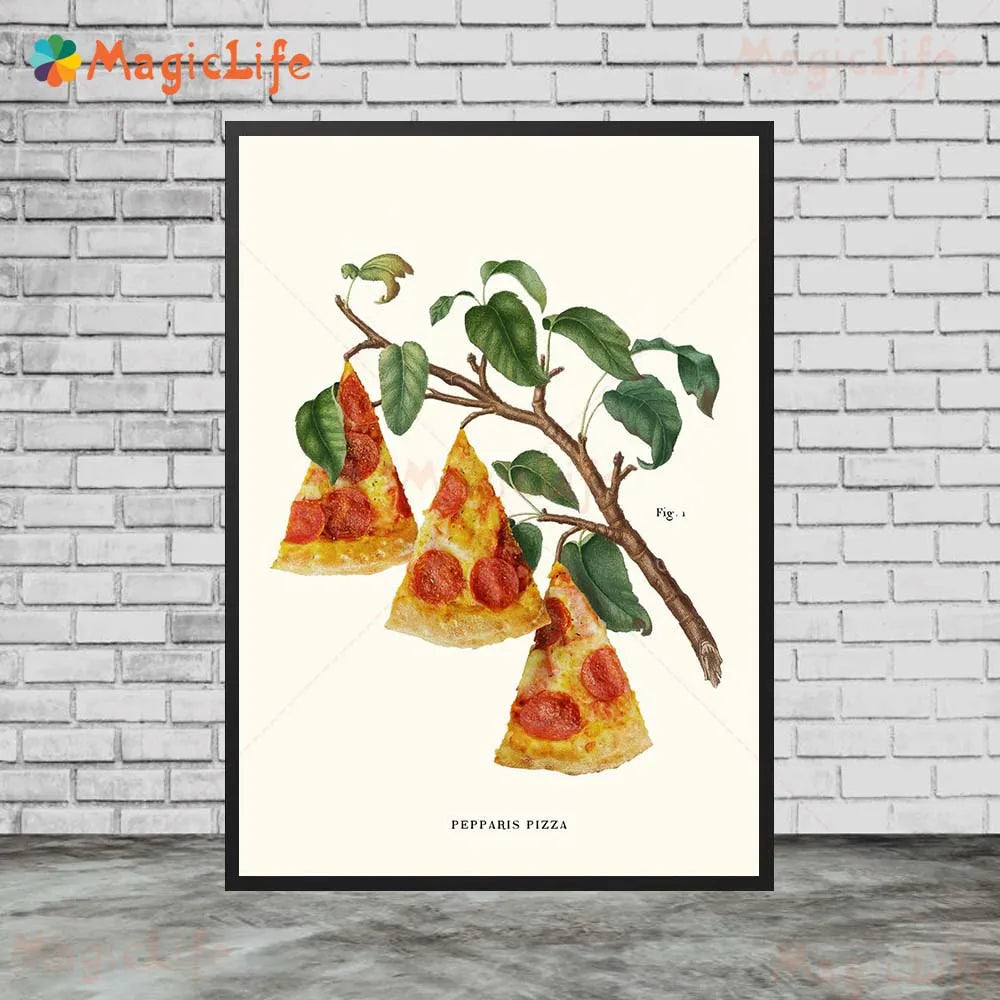 Plant And Delicacy Abstract Wall Art