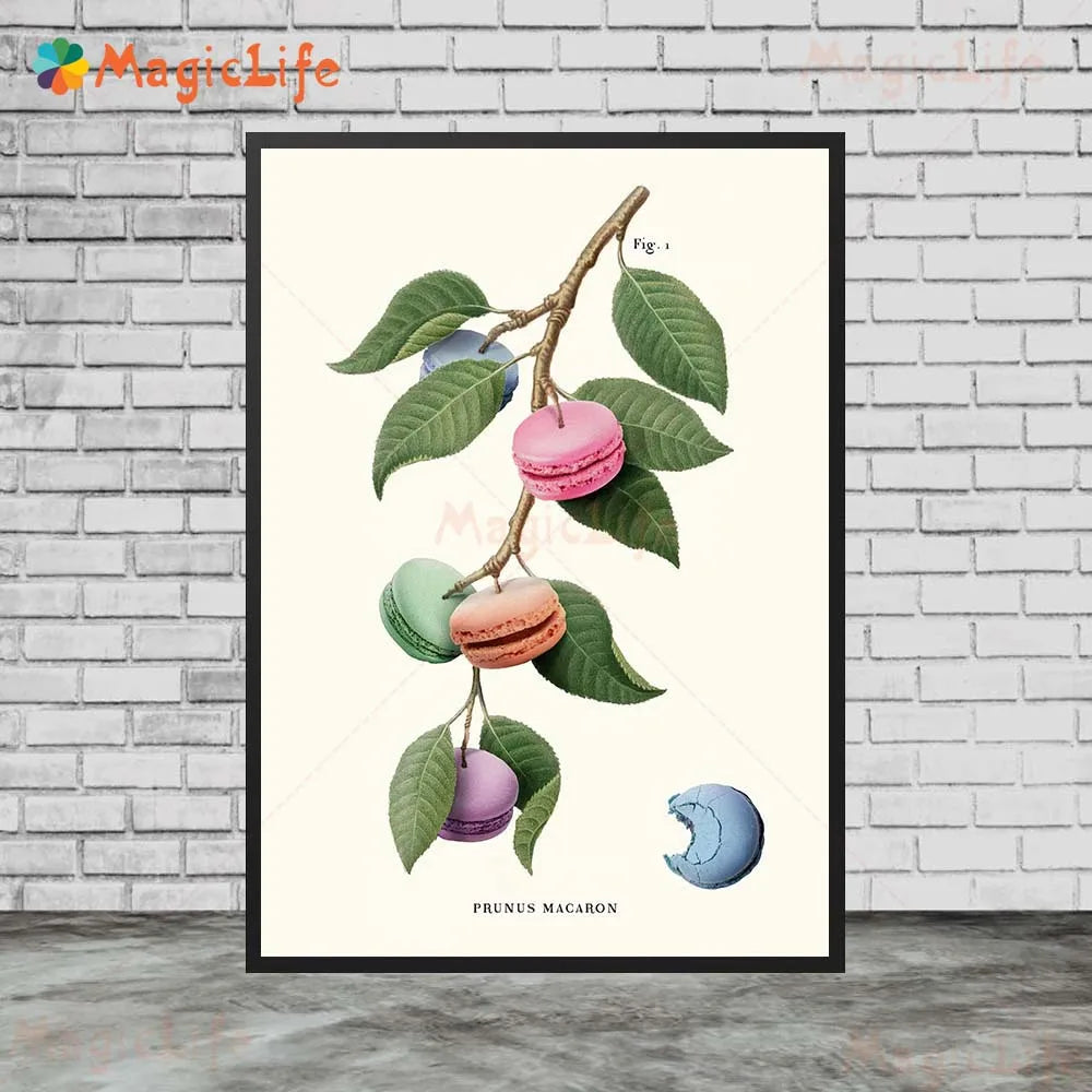 Plant And Delicacy Abstract Wall Art