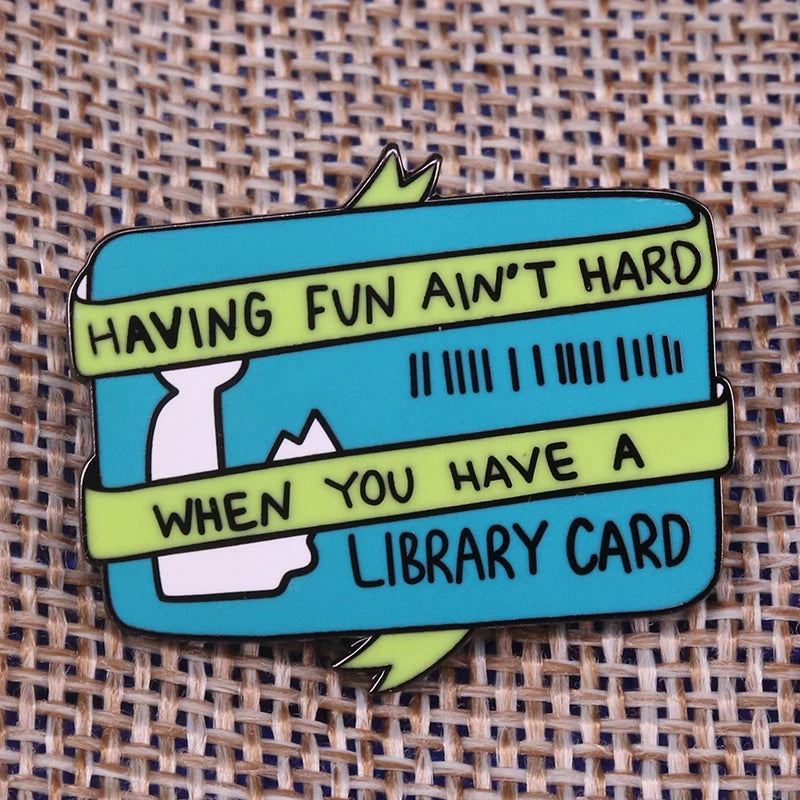 Book Lover Bookish Introvert Lapel Pin