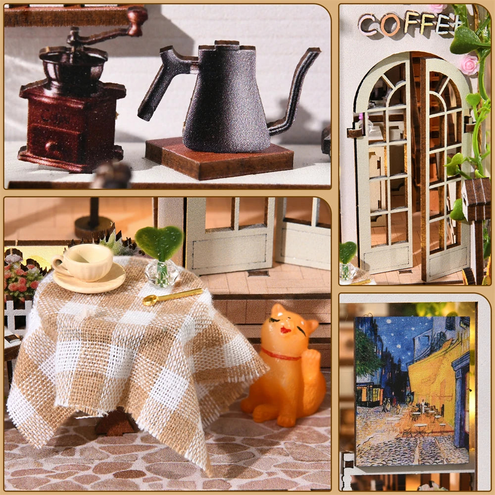 Book Nook Kit Coffee Shop
