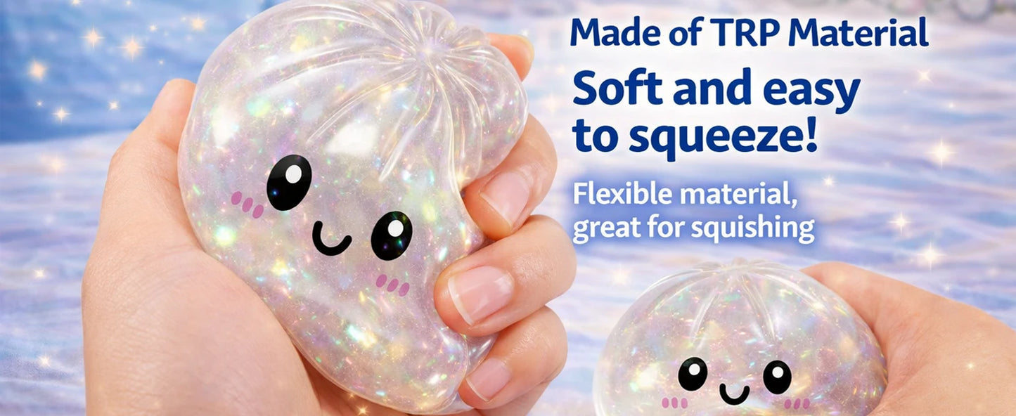 Glitter Dumpling Squishy