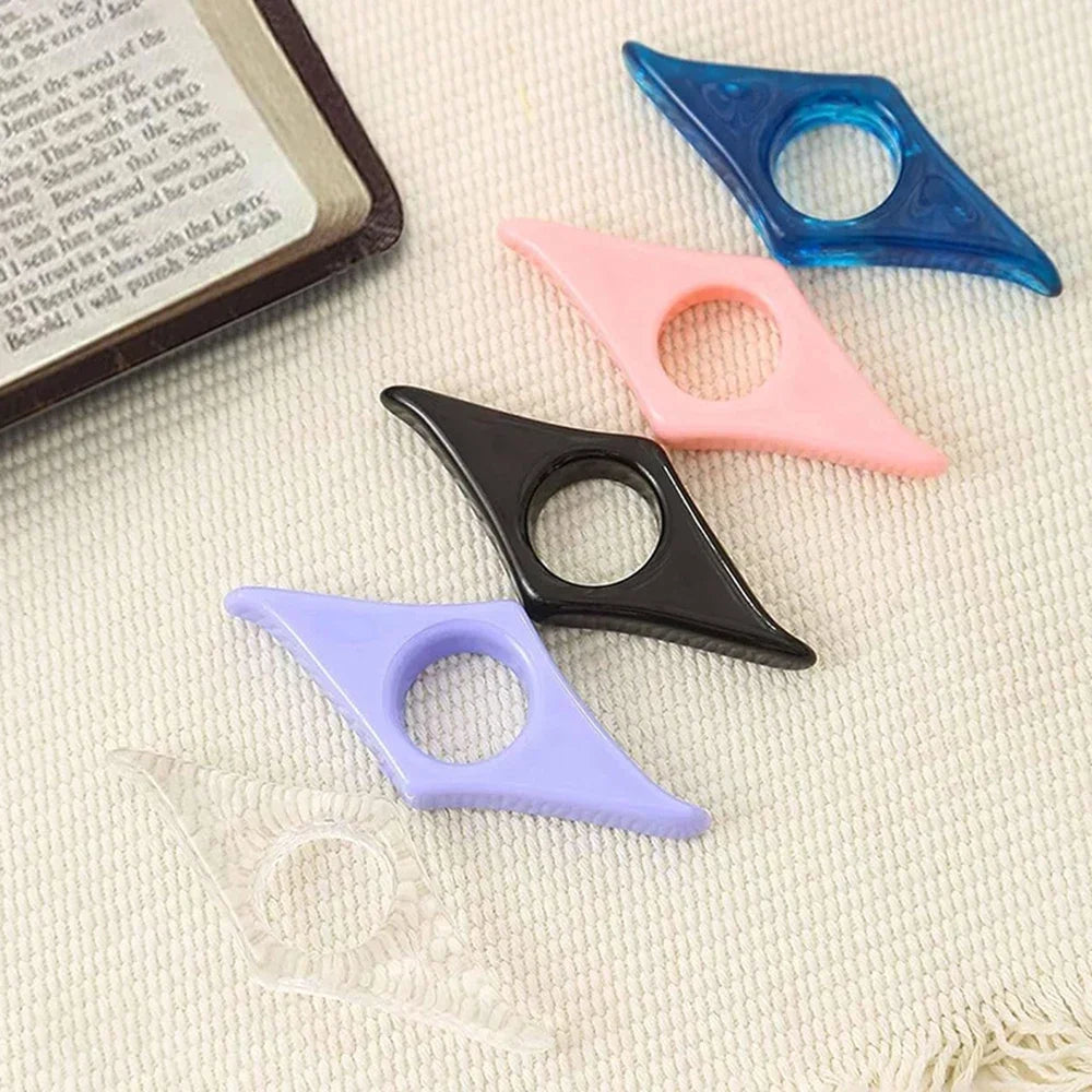 Acrylic Bookmark Thumb Book Holder