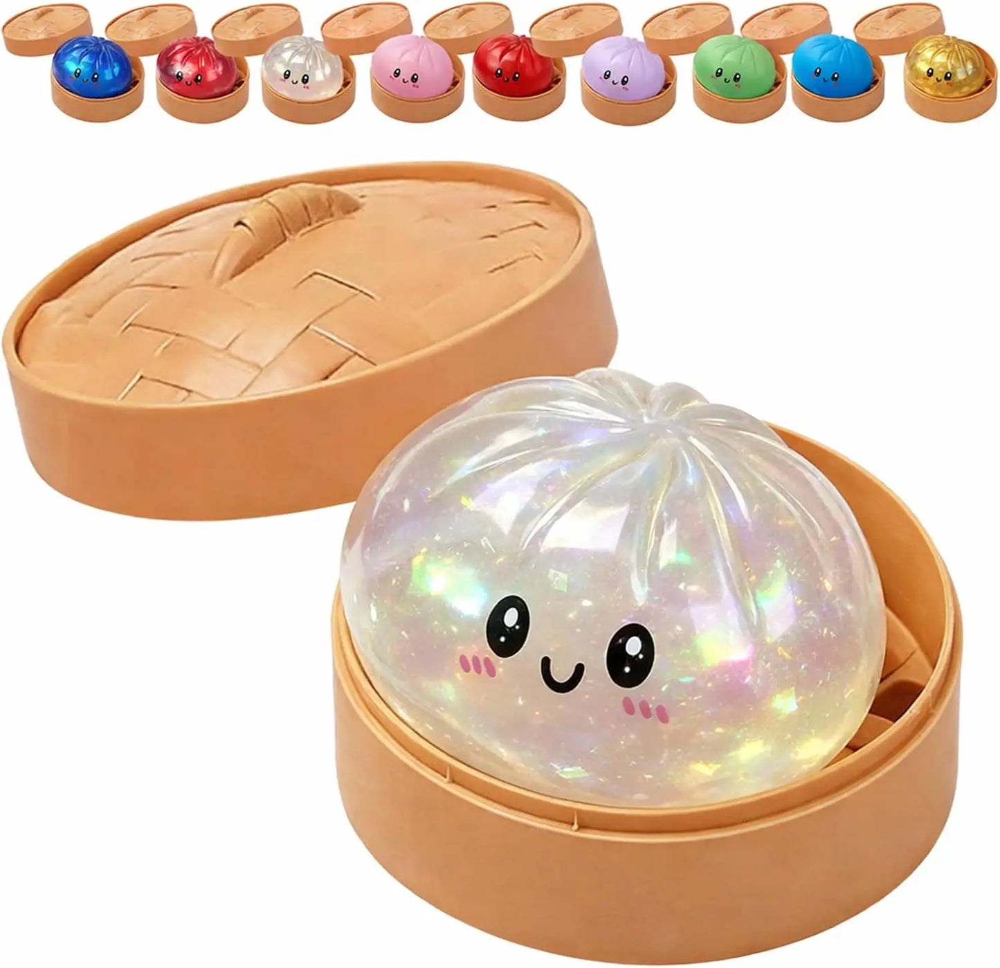 Glitter Dumpling Squishy