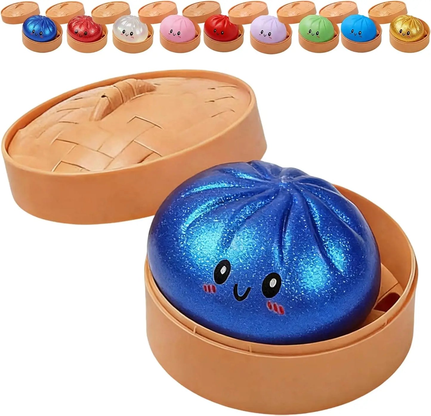 Glitter Dumpling Squishy