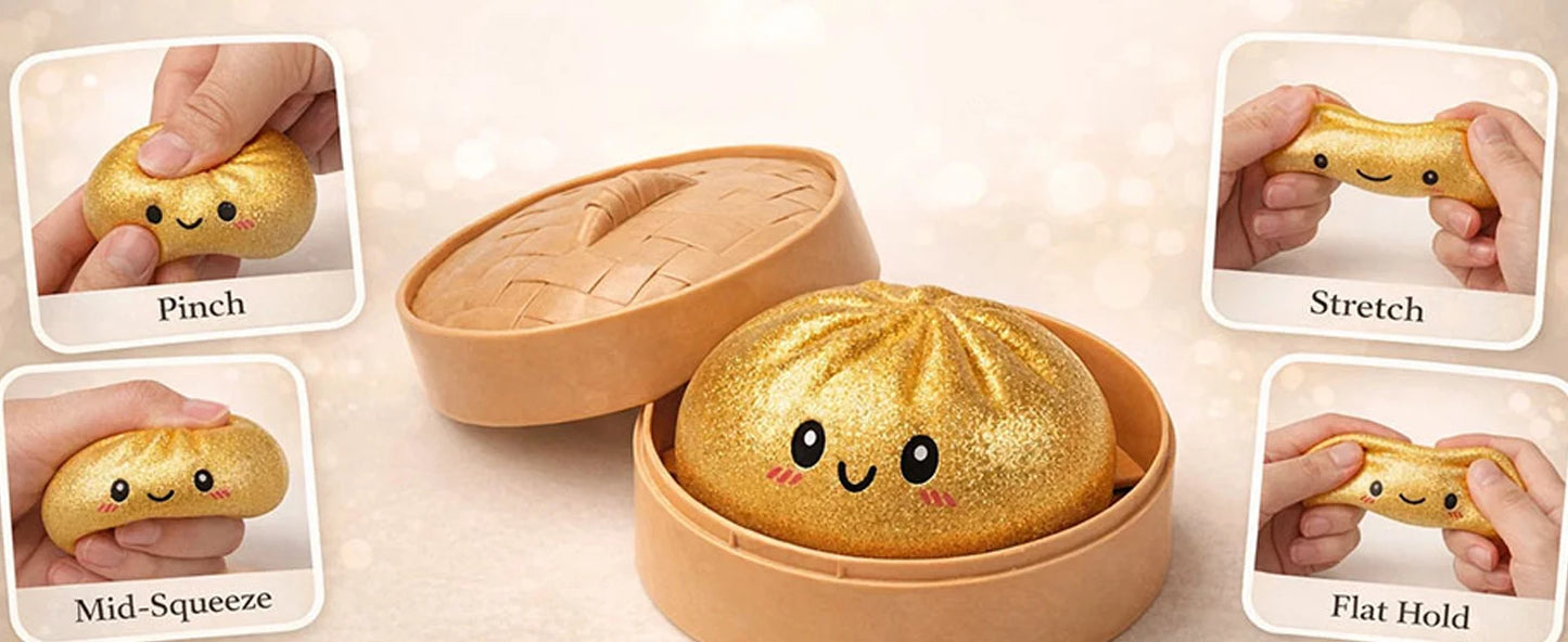 Glitter Dumpling Squishy