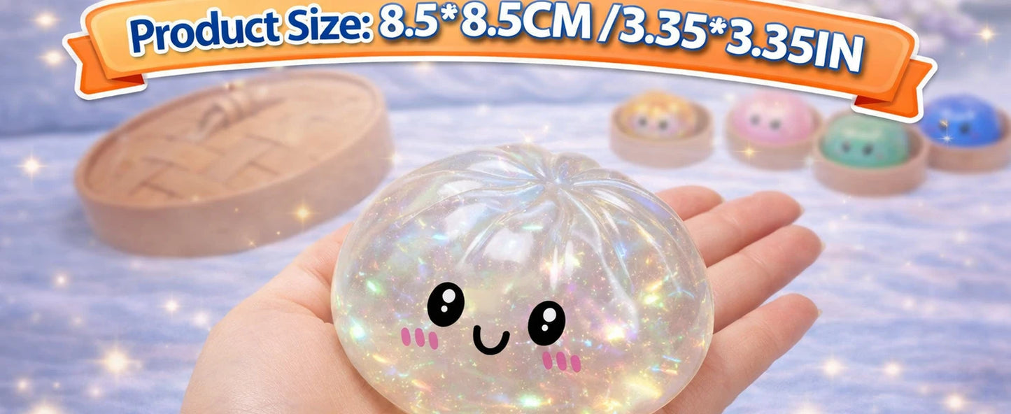 Glitter Dumpling Squishy