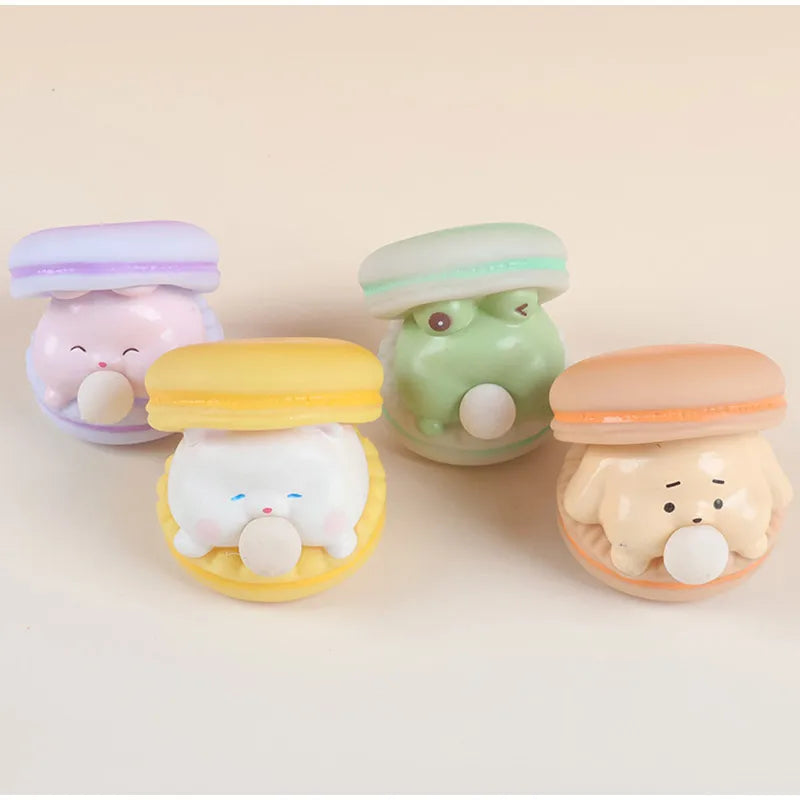 Macaron Bubble Squishy Toy