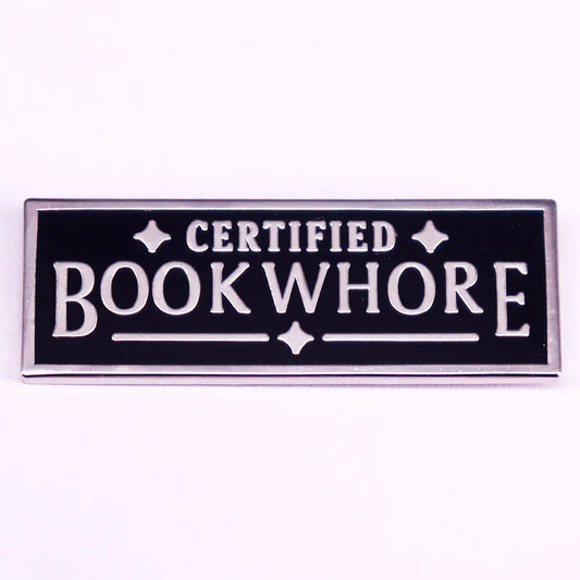 Bookwhore Enamel Pin
