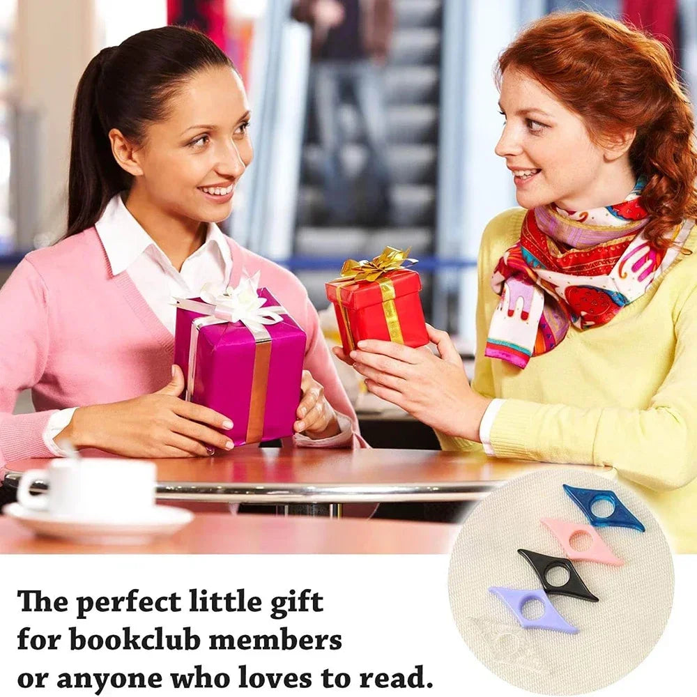 Acrylic Bookmark Thumb Book Holder