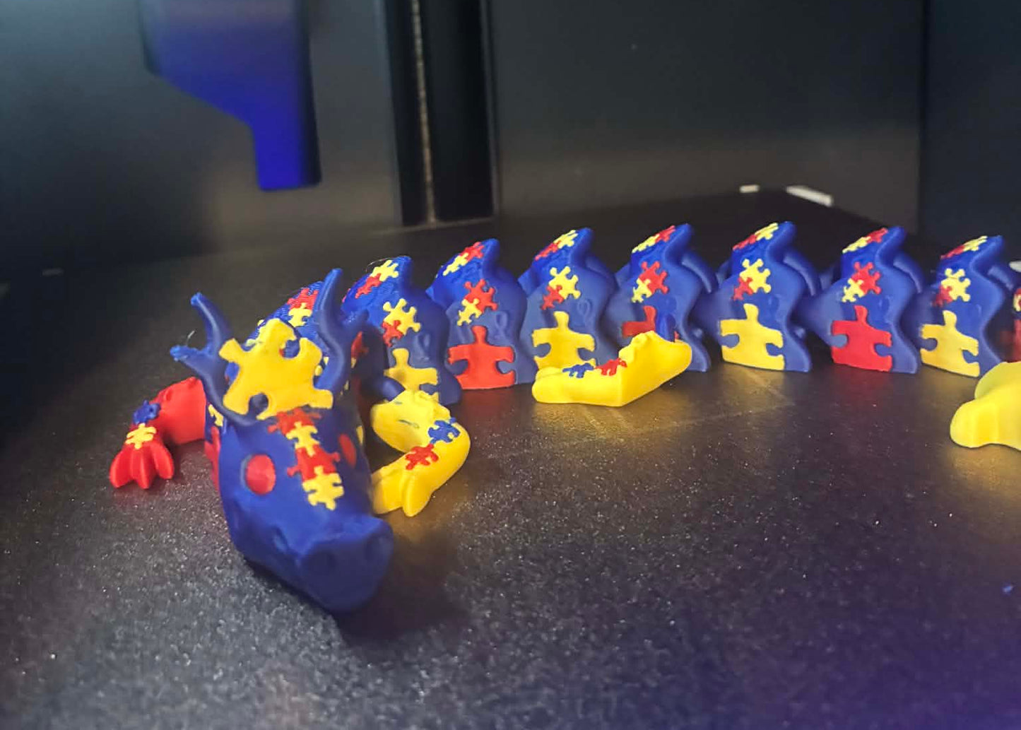 Autism Awareness Dragon